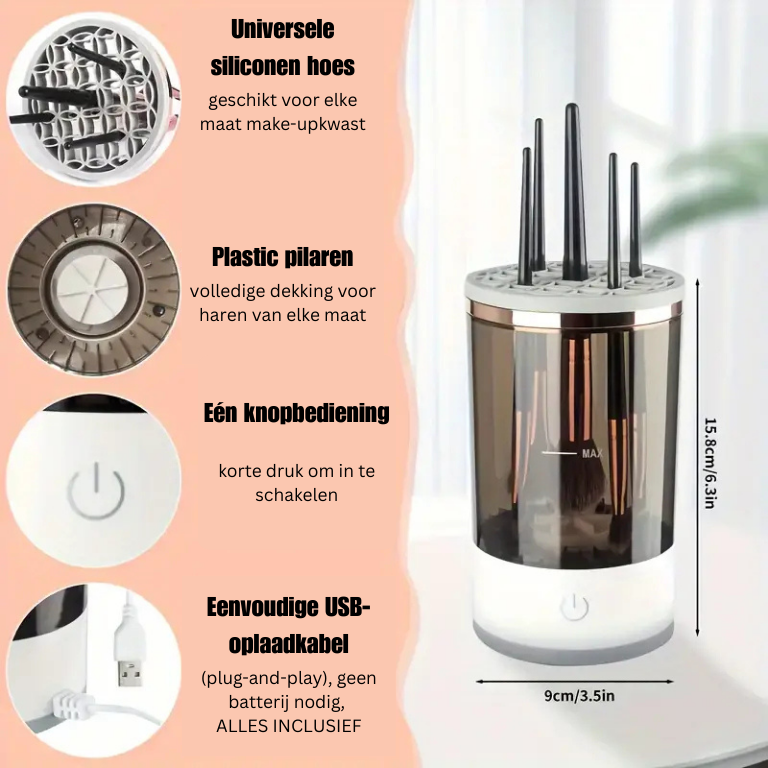 makeup borstel schoonmaker electrisch